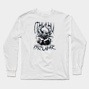 Cthulhu Drums Live from R'lyeh Long Sleeve T-Shirt